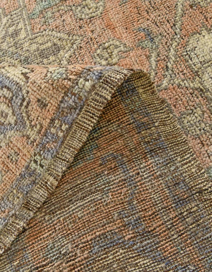 Detail image of 9' 5 x 12' 1 Hand Knotted Oushak Wool Rug