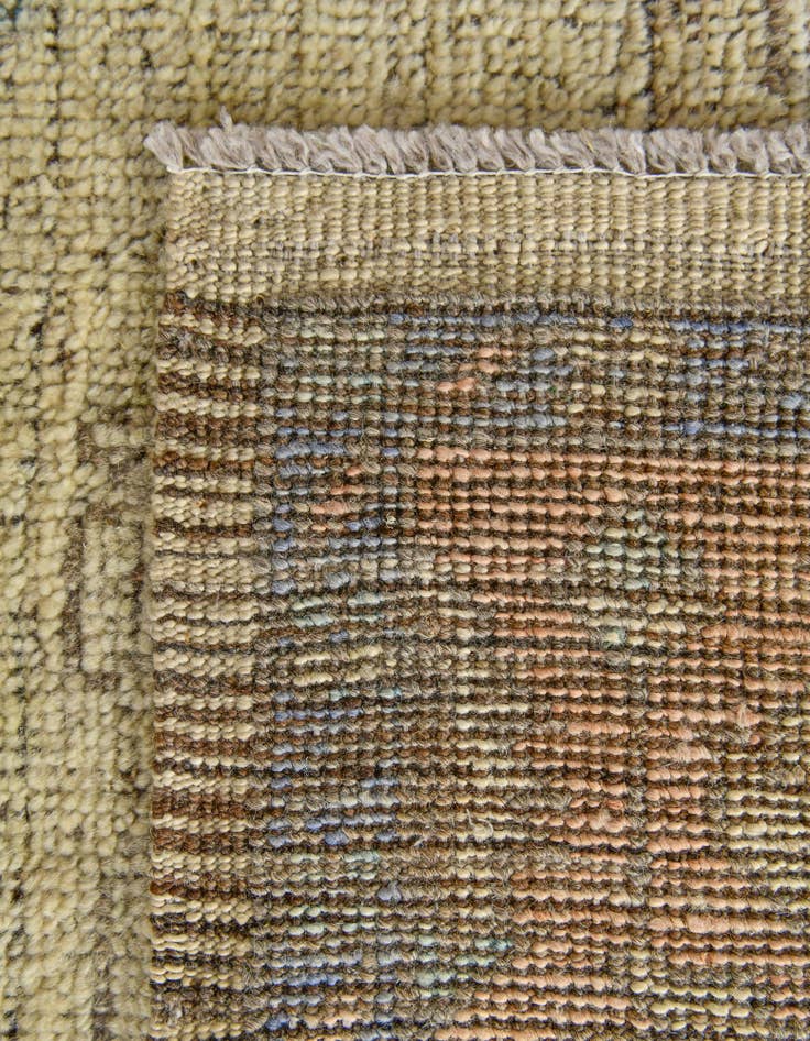Detail image of 9' 5 x 12' 1 Hand Knotted Oushak Wool Rug