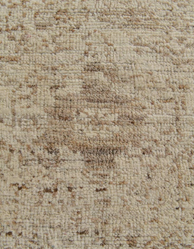 Detail image of 8' 8 x 9' 10 Hand Knotted Oushak Wool Rug