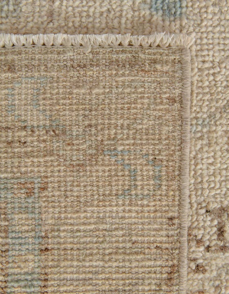 Detail image of  3' x 5' 2  Hand Knotted Oushak Wool Rug