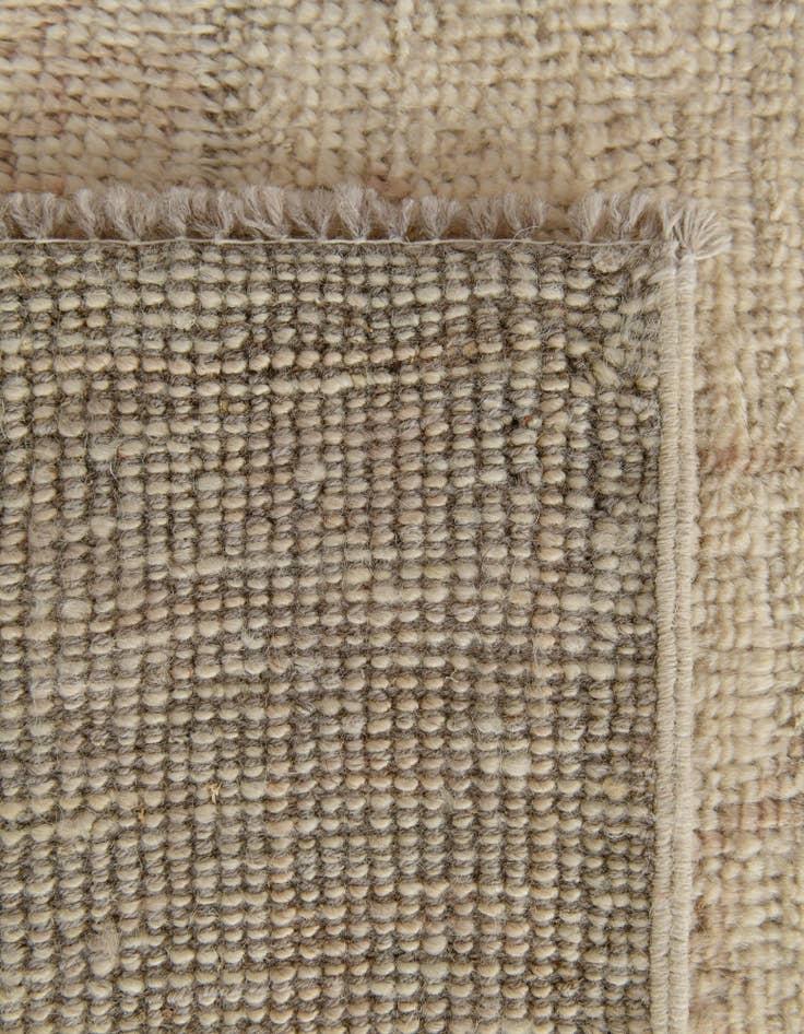 Detail image of  4' 11 x 7'  Hand Knotted Oushak Wool Rug