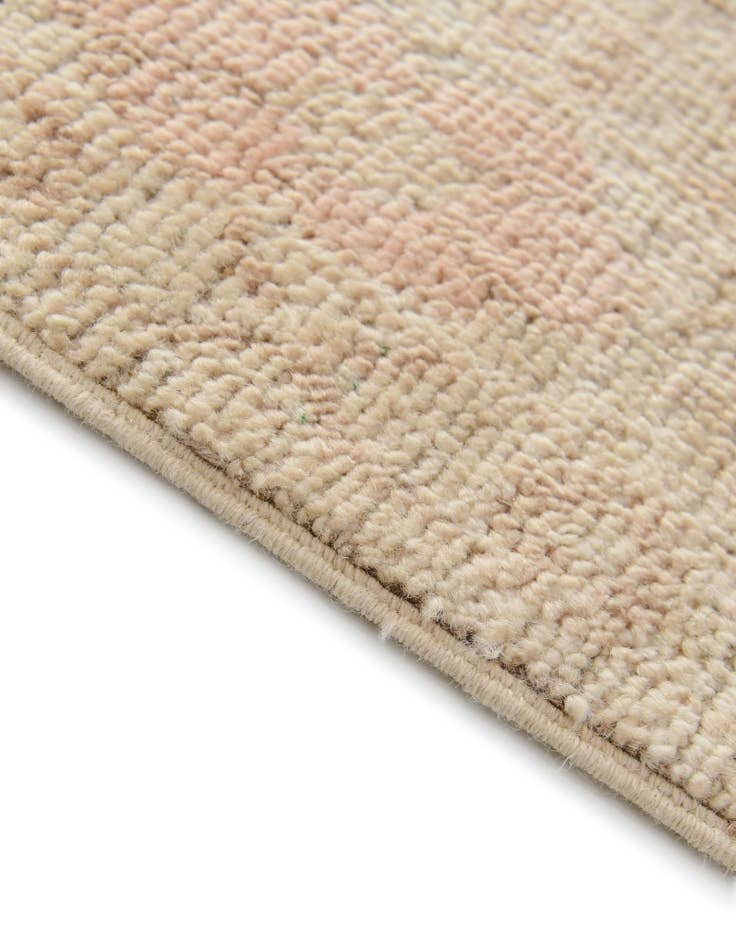 Detail image of  4' 11 x 7'  Hand Knotted Oushak Wool Rug