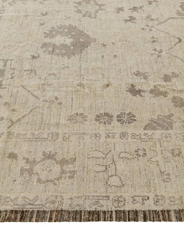Detail image of 8' 4 x 10' 2 Hand Knotted Oushak Wool Rug