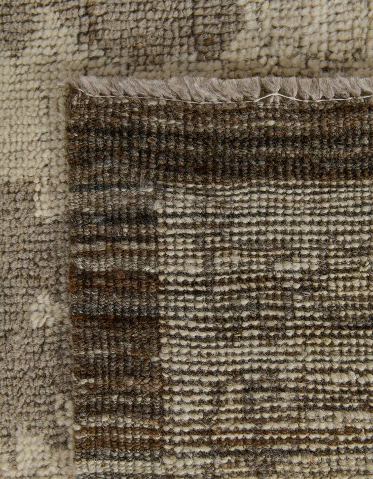 Detail image of 8' 4 x 10' 2 Hand Knotted Oushak Wool Rug