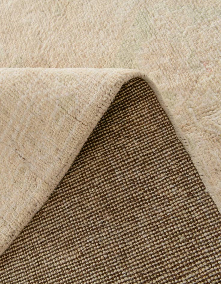 Detail image of  5' 6 x 8' 3  Hand Knotted Oushak Wool Rug