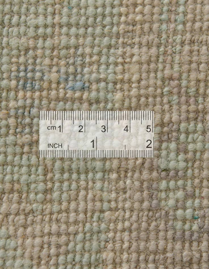 Detail image of 8' 4 x 9' 7 Hand Knotted Oushak Wool Rug