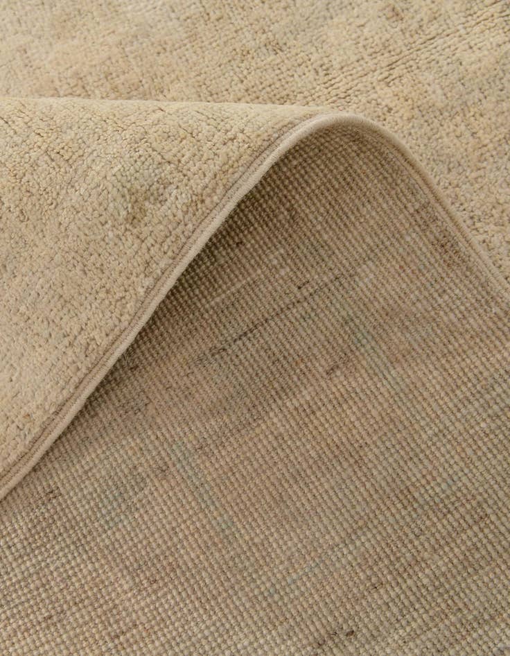 Detail image of  5' 1 x 7' 11  Hand Knotted Oushak Wool Rug