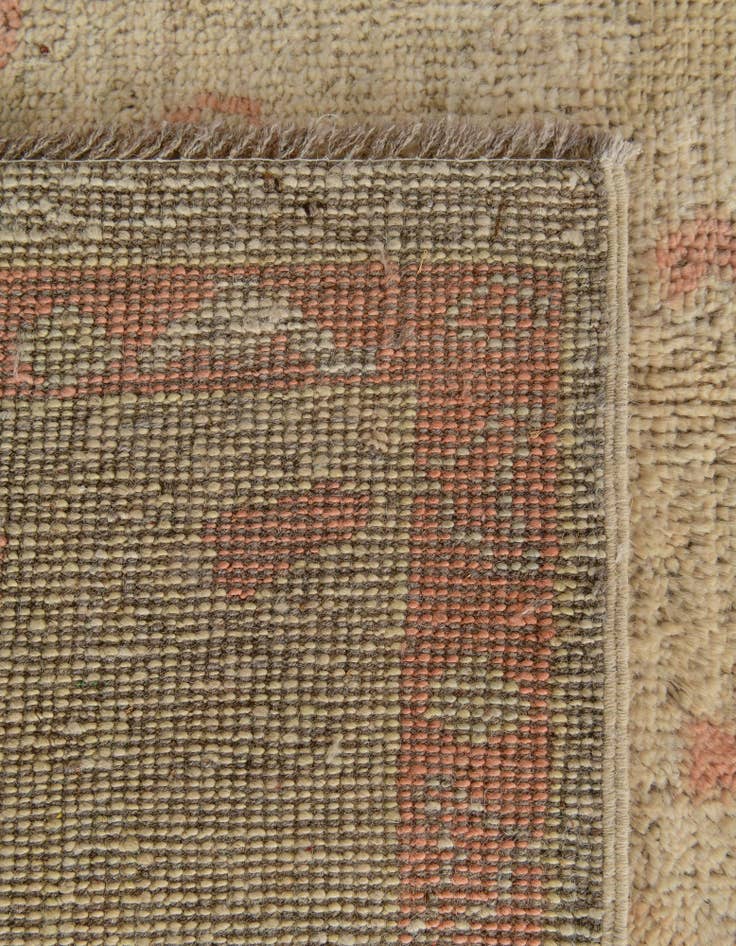 Detail image of  5' 2 x 6' 5  Hand Knotted Oushak Wool Rug