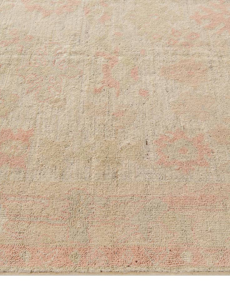 Detail image of  5' 1 x 6' 9  Hand Knotted Oushak Wool Rug