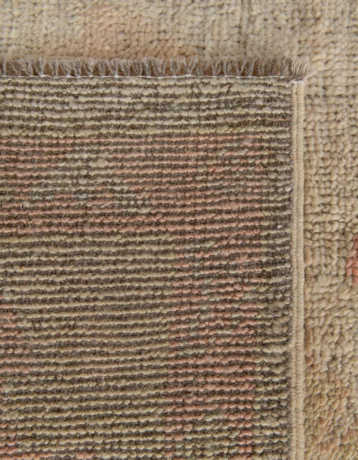 Detail image of  5' 1 x 6' 9  Hand Knotted Oushak Wool Rug