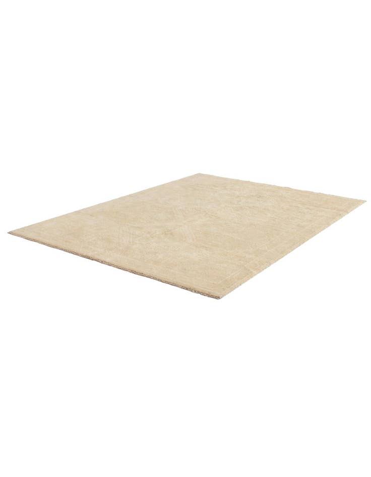 Detail image of  5' 1 x 6' 9  Hand Knotted Oushak Wool Rug