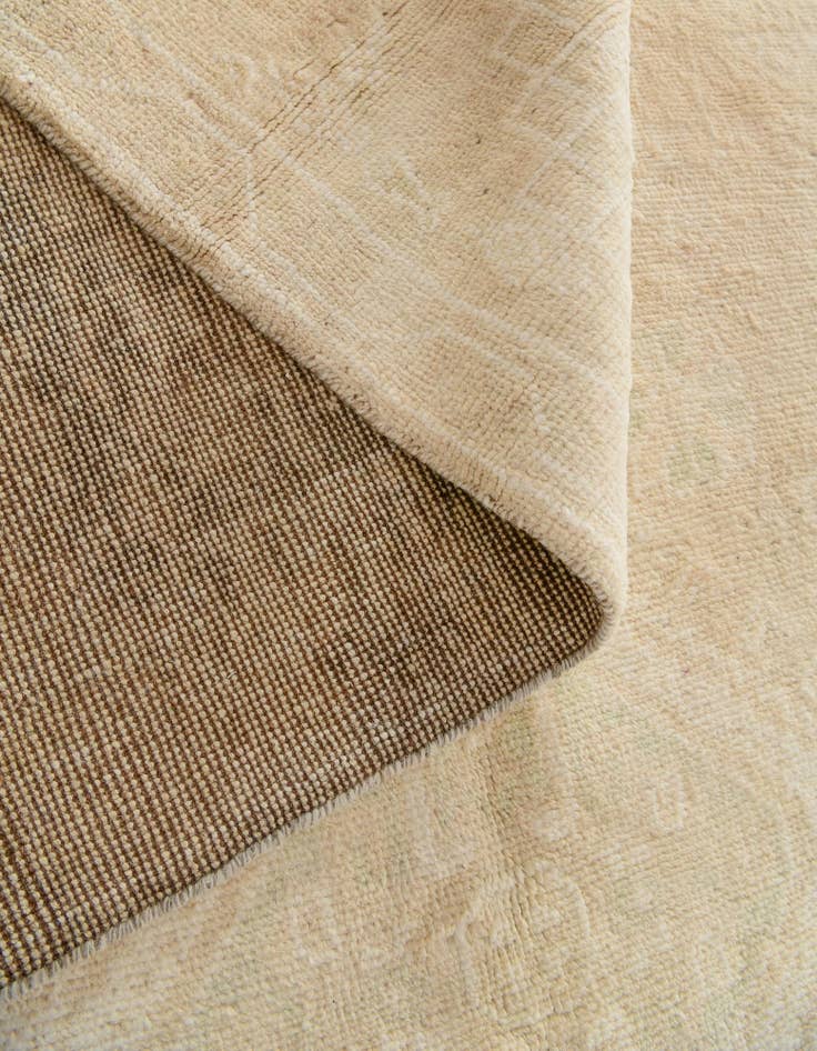 Detail image of  5' 1 x 6' 9  Hand Knotted Oushak Wool Rug