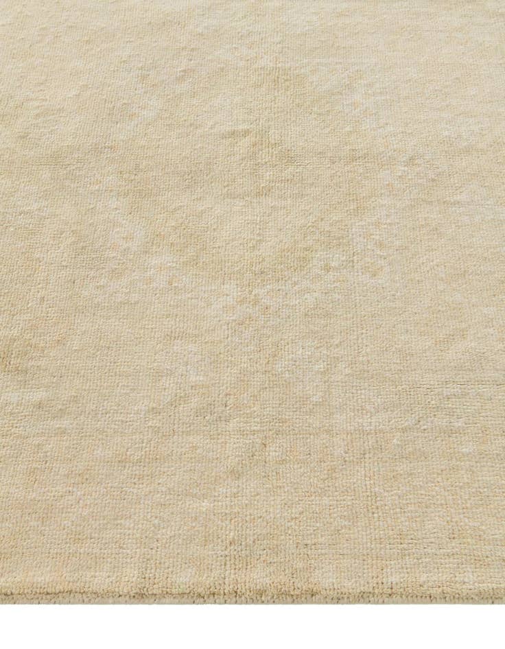 Detail image of  4' 2 x 6' 5  Hand Knotted Oushak Wool Rug