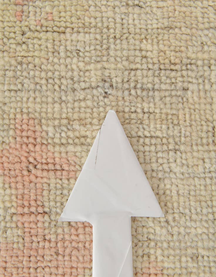 Detail image of  5' x 6' 9  Hand Knotted Oushak Wool Rug