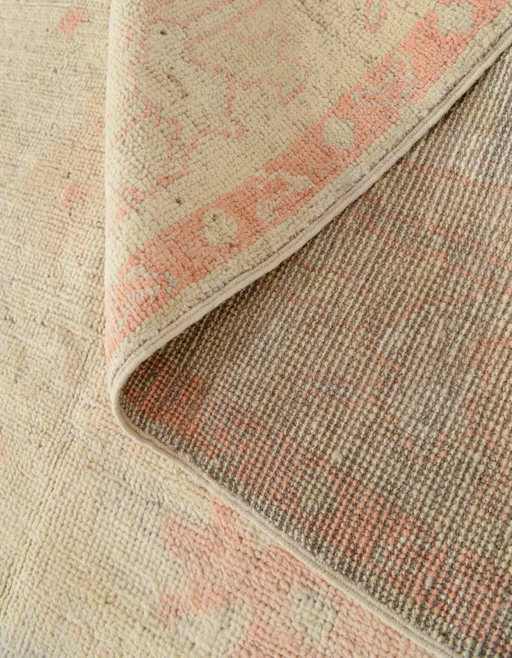 Detail image of  5' x 6' 9  Hand Knotted Oushak Wool Rug