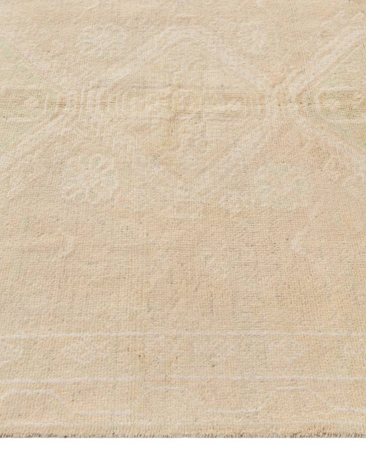 Detail image of  5' x 6' 7  Hand Knotted Oushak Wool Rug