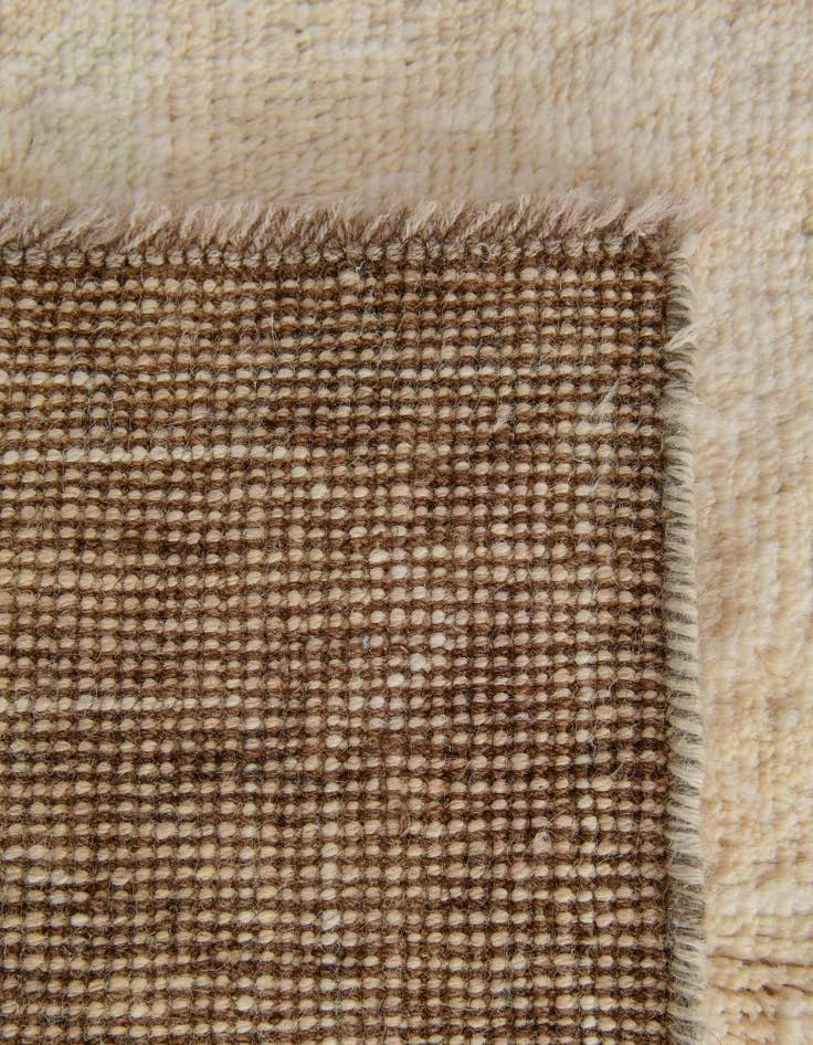 Detail image of  5' x 6' 7  Hand Knotted Oushak Wool Rug