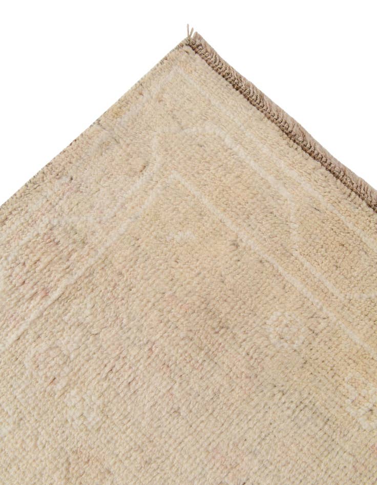 Detail image of  5' x 6' 7  Hand Knotted Oushak Wool Rug