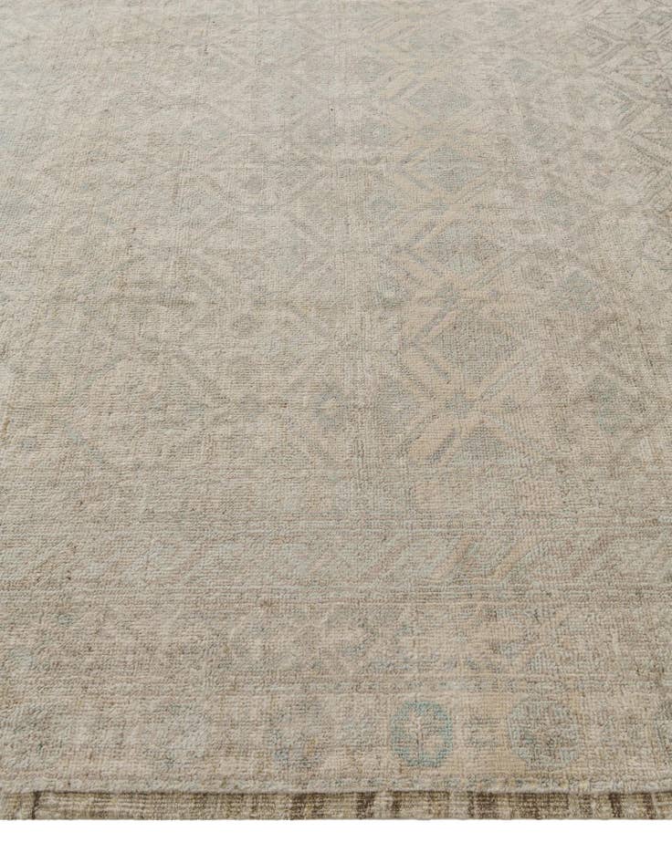 Detail image of 8' 3 x 10' Hand Knotted Oushak Wool Rug