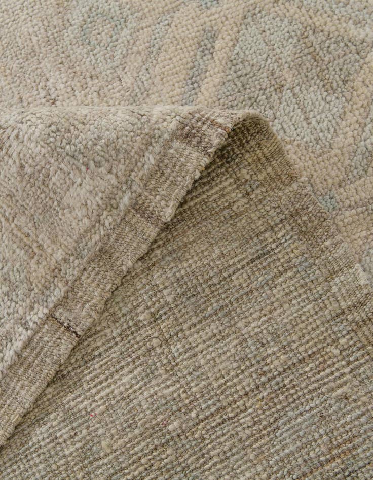 Detail image of 8' 3 x 10' Hand Knotted Oushak Wool Rug