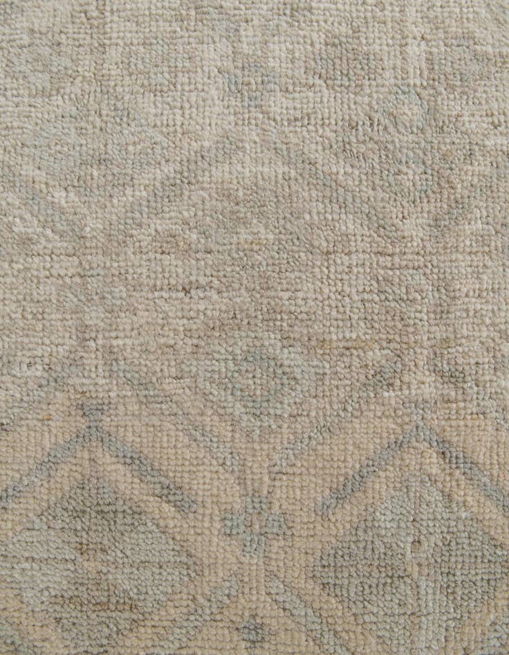 Detail image of 8' 3 x 10' Hand Knotted Oushak Wool Rug