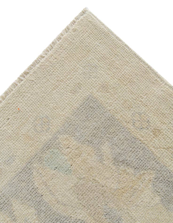 Detail image of 9' 2 x 11' 7 Hand Knotted Oushak Wool Rug