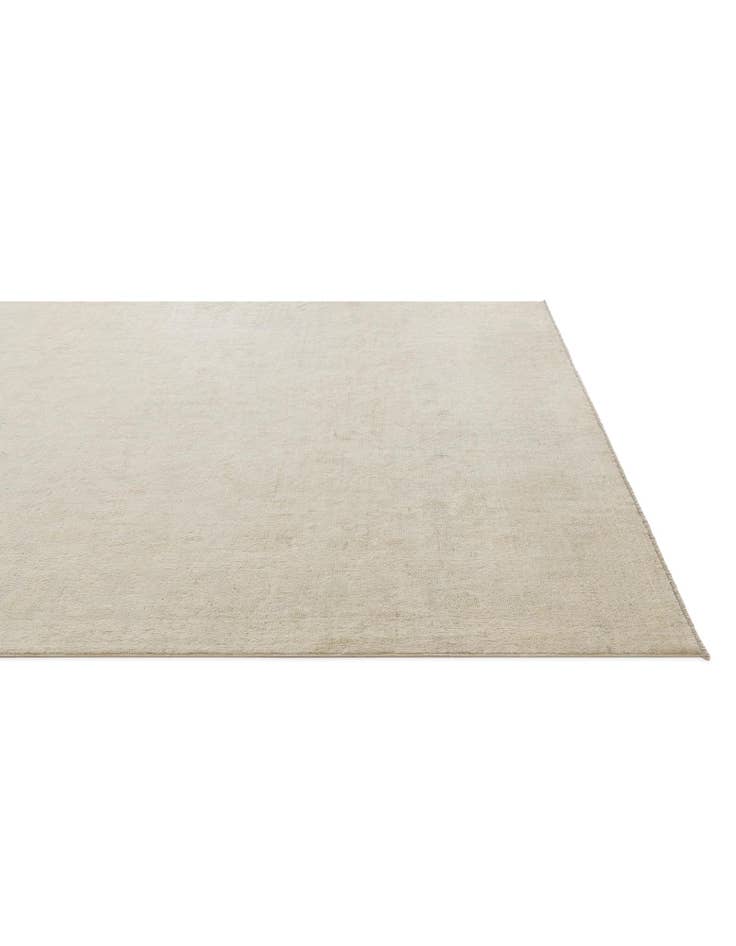 Detail image of 8' 1 x 9' 9 Hand Knotted Oushak Wool Rug