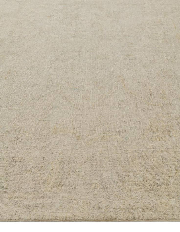 Detail image of 8' 1 x 9' 9 Hand Knotted Oushak Wool Rug