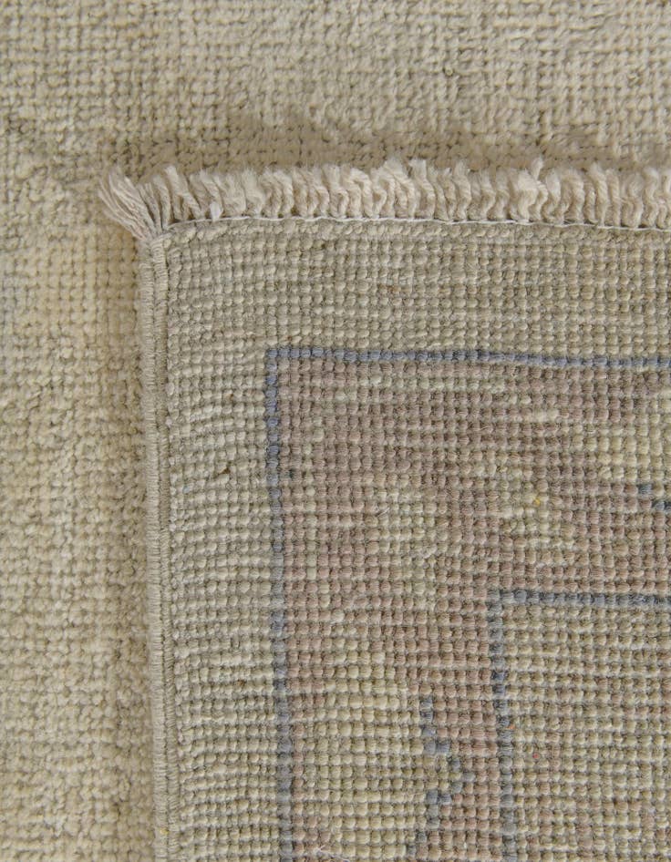 Detail image of 8' 11 x 11' 8 Hand Knotted Oushak Wool Rug