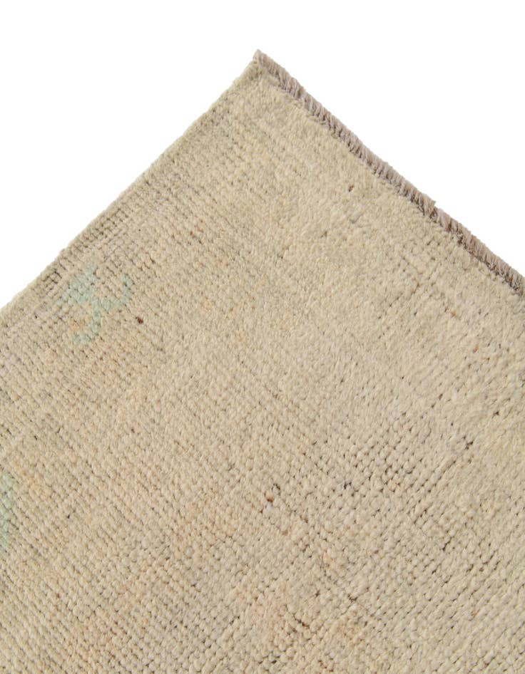 Detail image of  6' 6 x 9' 8  Hand Knotted Oushak Wool Rug