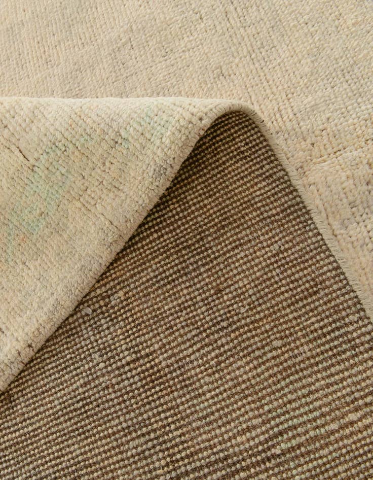 Detail image of  6' 6 x 9' 8  Hand Knotted Oushak Wool Rug