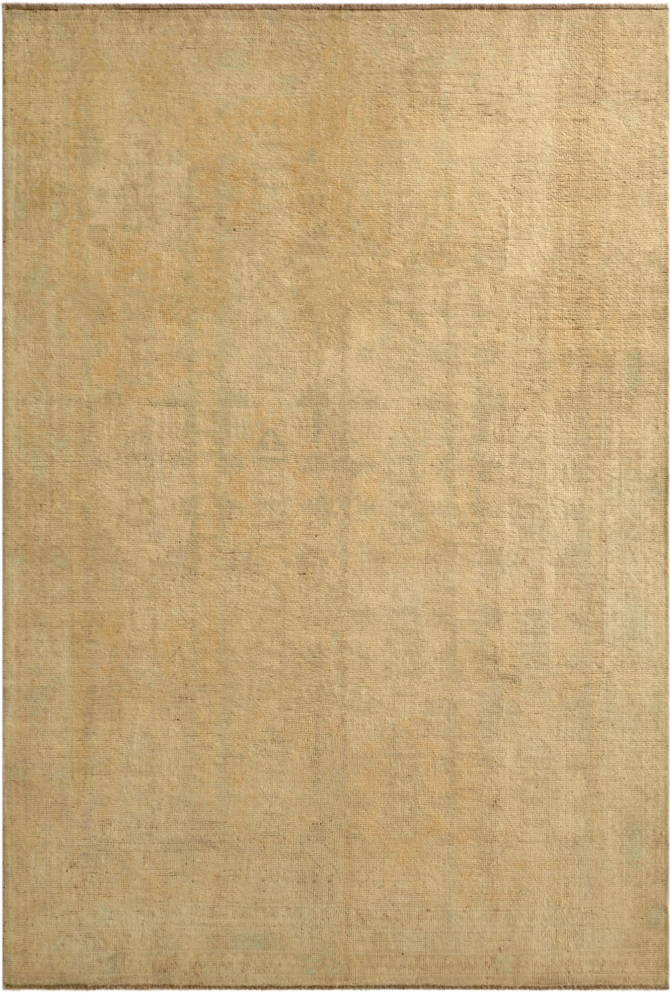  6' 6 x 9' 8  Hand Knotted Oushak Wool Rug