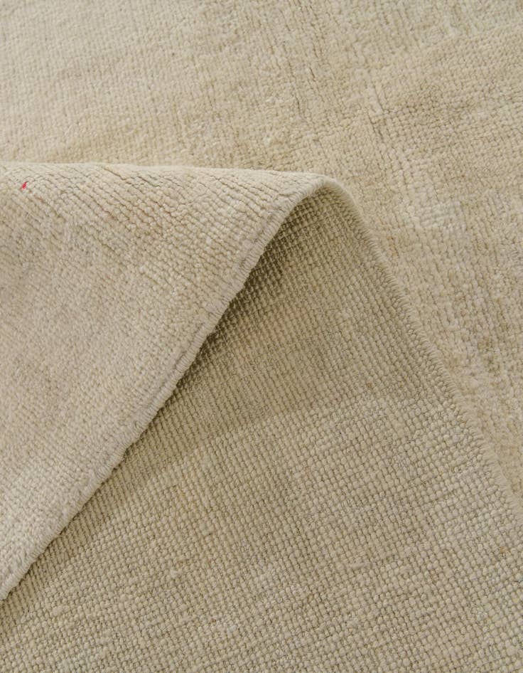 Detail image of 8' 5 x 9' 9 Hand Knotted Oushak Wool Rug