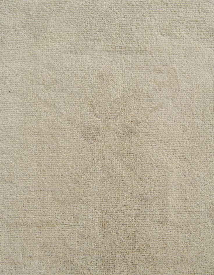 Detail image of 8' 5 x 9' 9 Hand Knotted Oushak Wool Rug