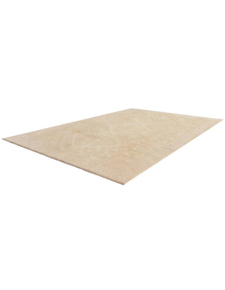 Detail image of  6' 4 x 9' 8  Hand Knotted Oushak Wool Rug