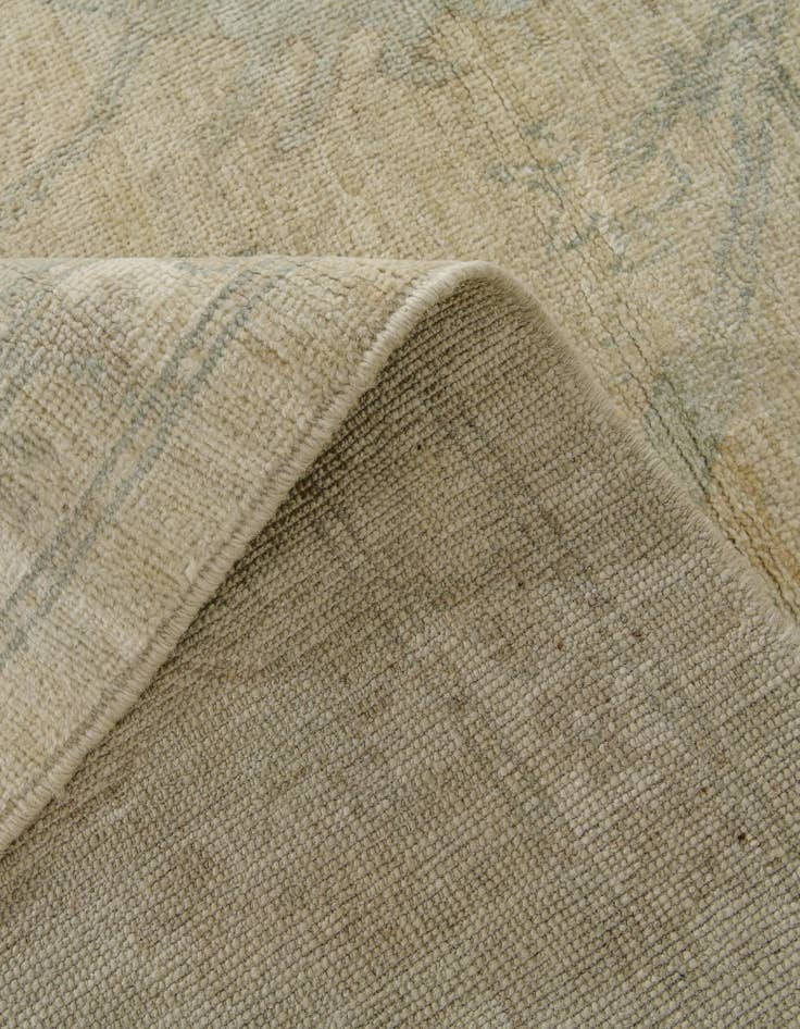 Detail image of 8' x 9' 10 Hand Knotted Oushak Wool Rug