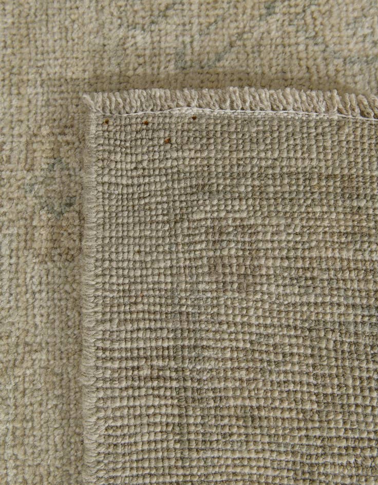 Detail image of 8' x 9' 10 Hand Knotted Oushak Wool Rug