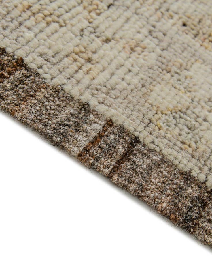 Detail image of 8' 3 x 10' 1 Hand Knotted Oushak Wool Rug