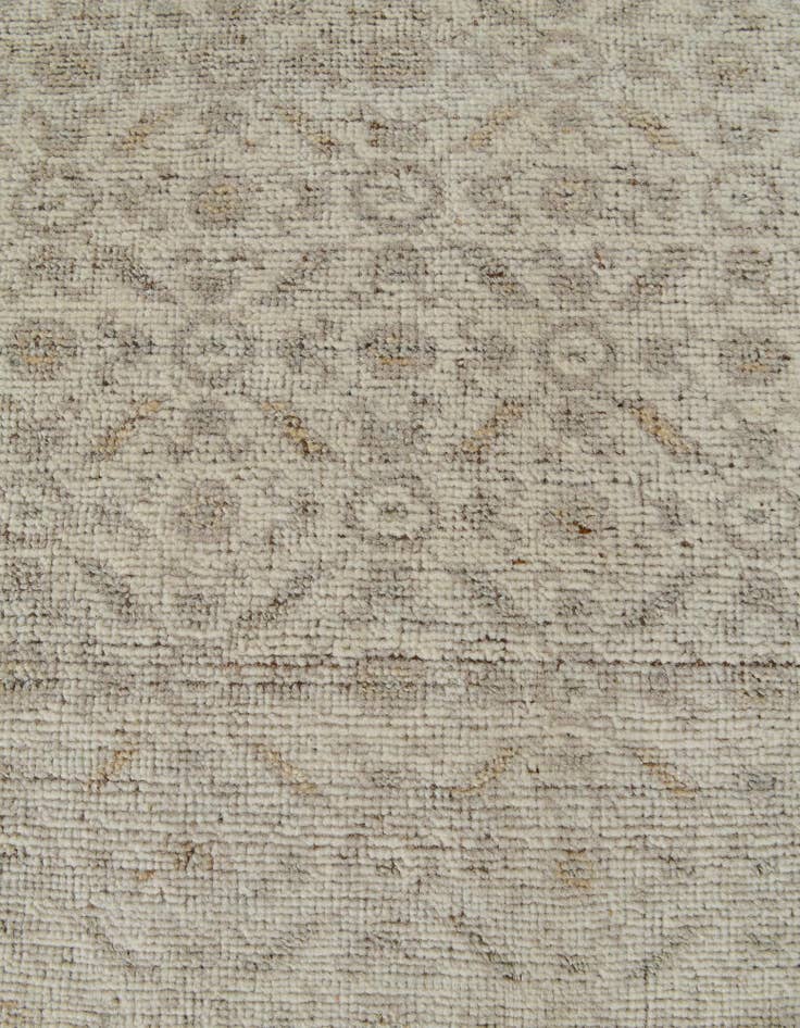 Detail image of 8' 3 x 10' 1 Hand Knotted Oushak Wool Rug