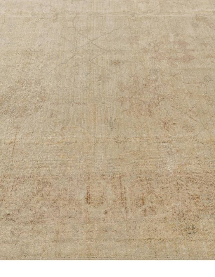 Detail image of 8' 2 x 9' 11 Hand Knotted Oushak Wool Rug