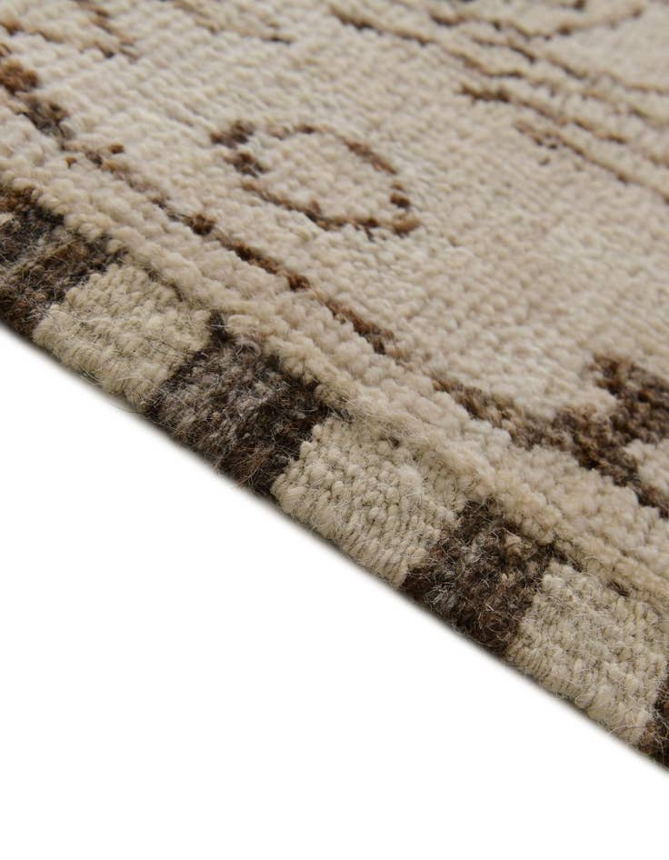 Detail image of 8' 2 x 10' 6 Hand Knotted Oushak Wool Rug