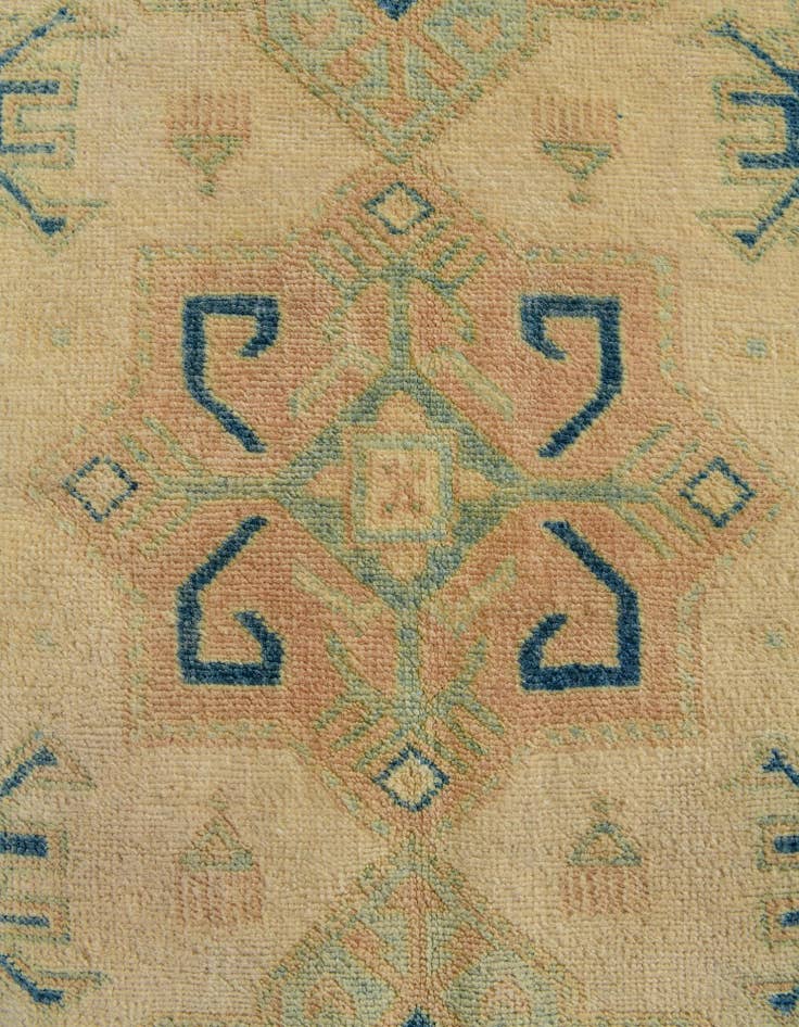 Detail image of  5' 7 x 7' 8  Hand Knotted Oushak Wool Rug