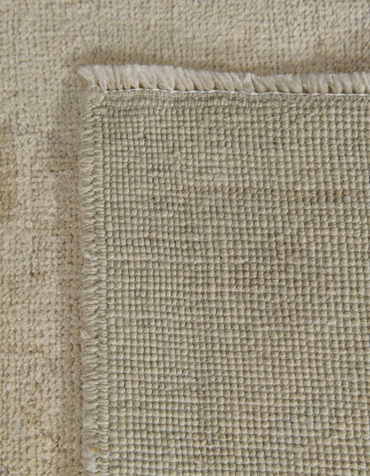 Detail image of 9' 1 x 12' 3 Hand Knotted Oushak Wool Rug