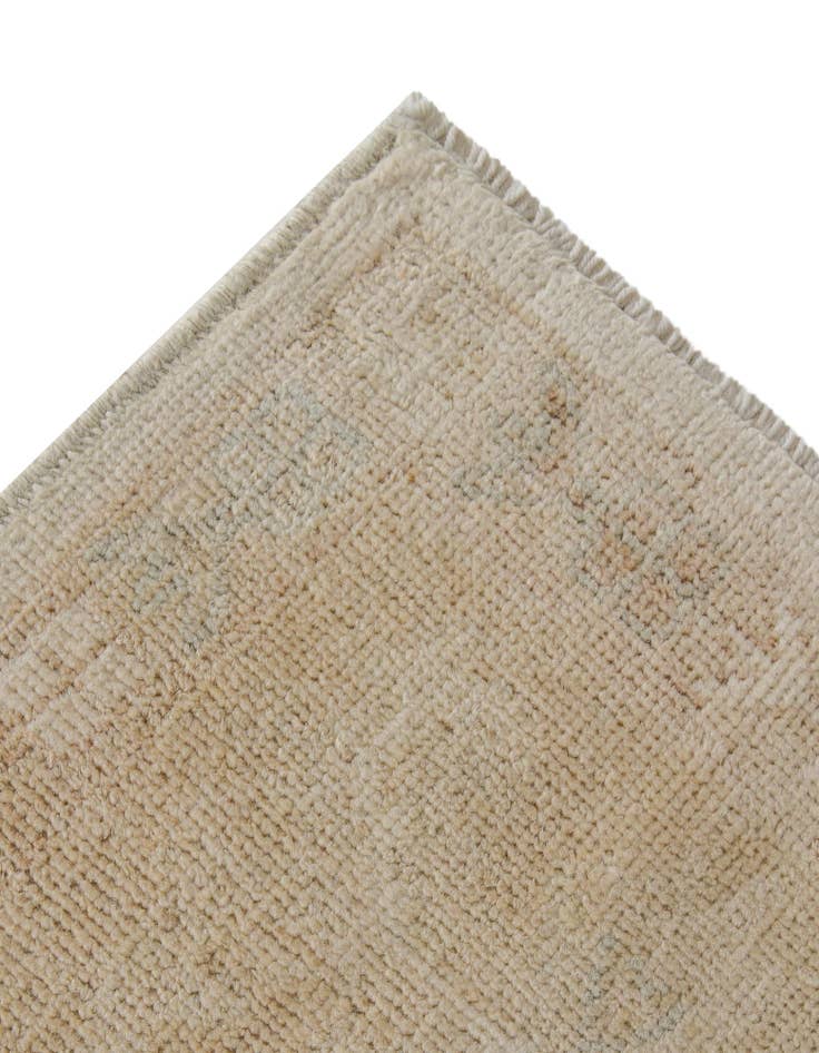 Detail image of 7' 11 x 9' 7 Hand Knotted Oushak Wool Rug