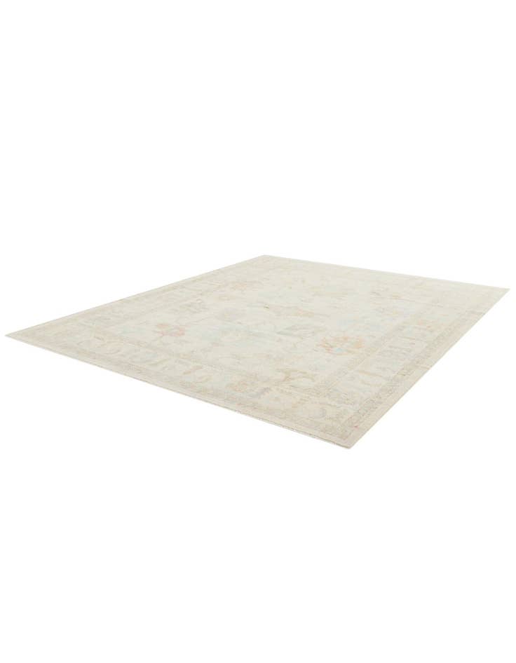 Detail image of 8' 2 x 9' 11 Hand Knotted Oushak Wool Rug