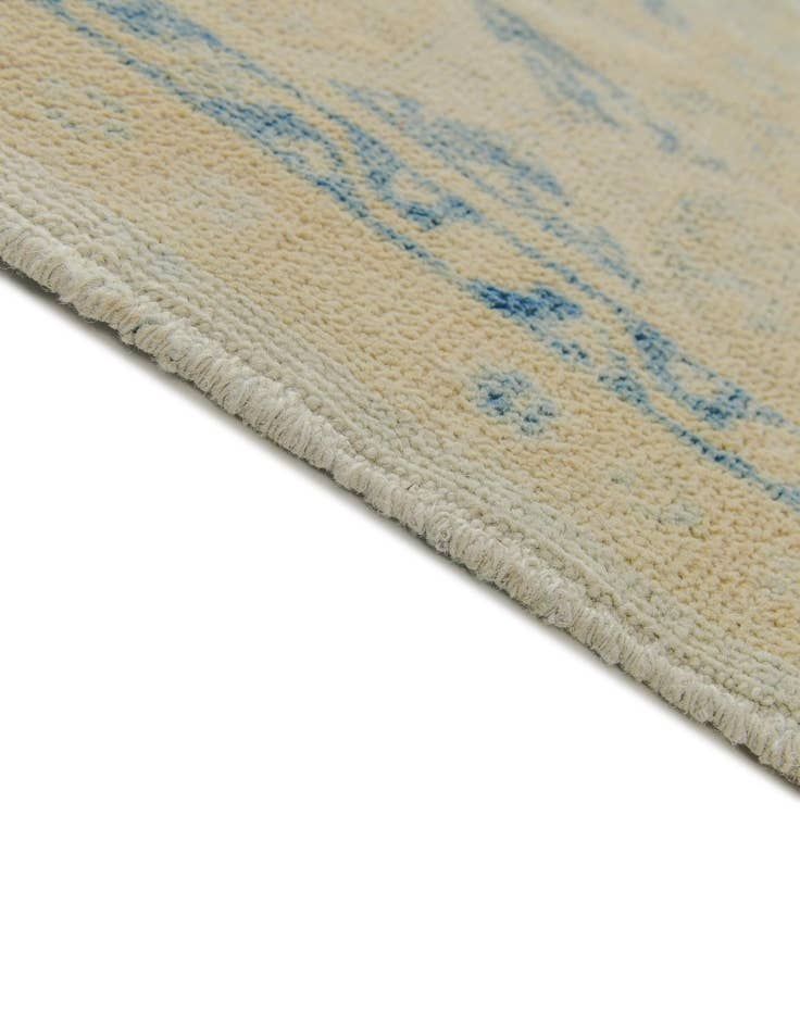 Detail image of 4' 10 x 6' 9 Hand Knotted Oushak Wool Rug