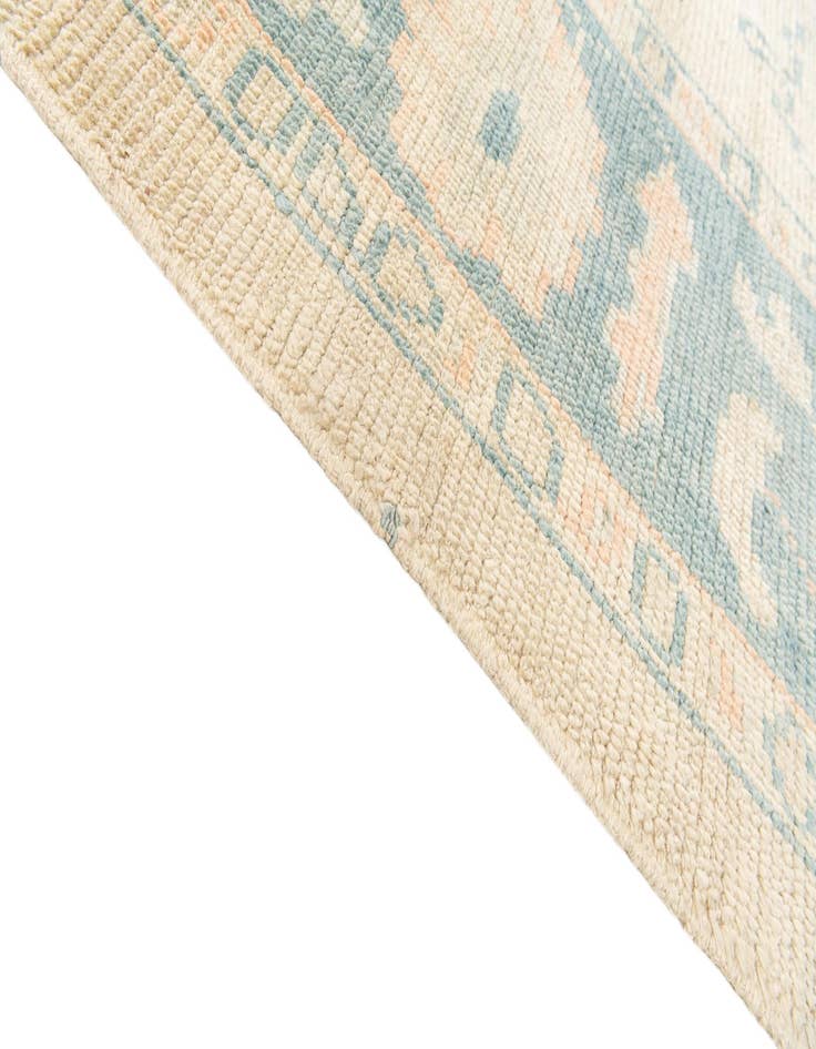 Detail image of  9' 6 x 11' 9  Hand Knotted Oushak Wool Rug