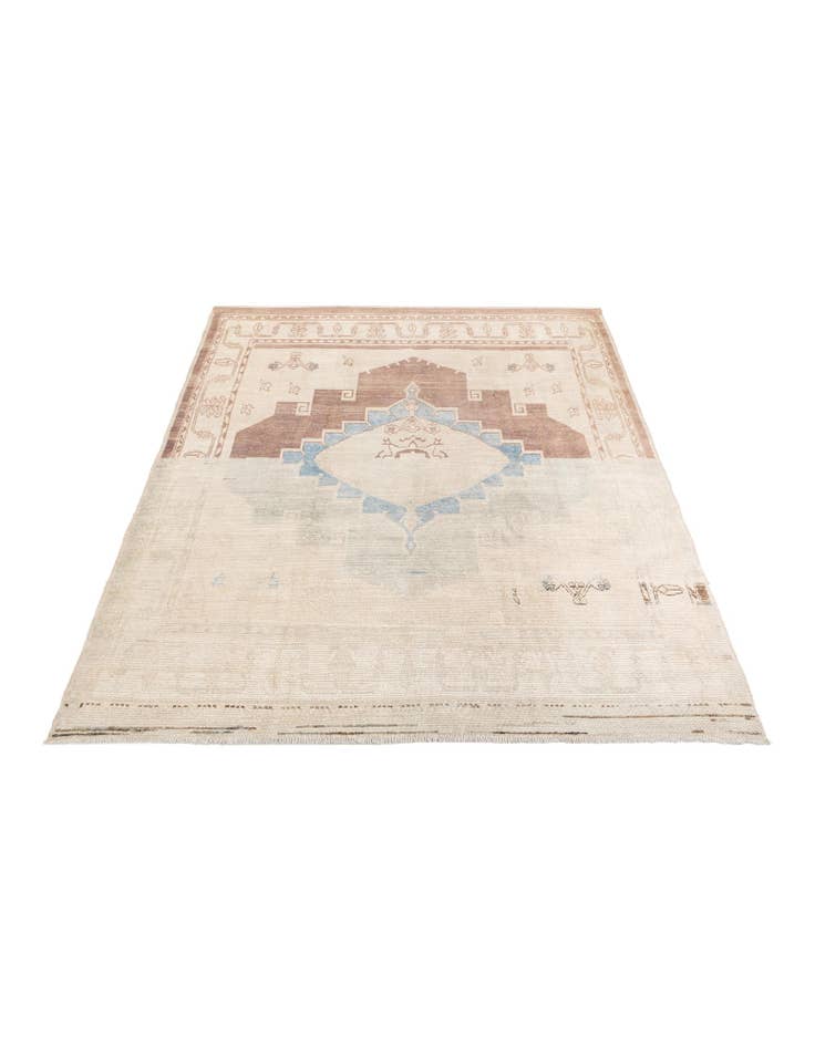 Detail image of  9' 6 x 11' 8  Hand Knotted Oushak Wool Rug