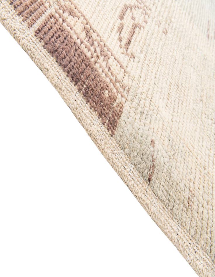 Detail image of  9' 6 x 11' 8  Hand Knotted Oushak Wool Rug