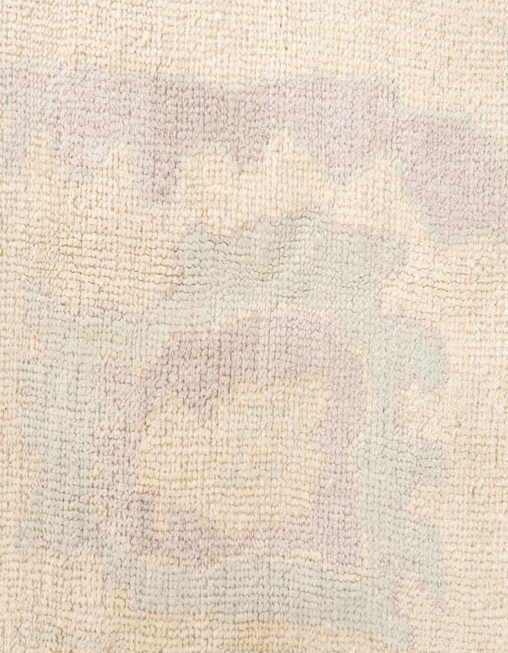 Detail image of  8' 3 x 10' 3  Hand Knotted Oushak Wool Rug